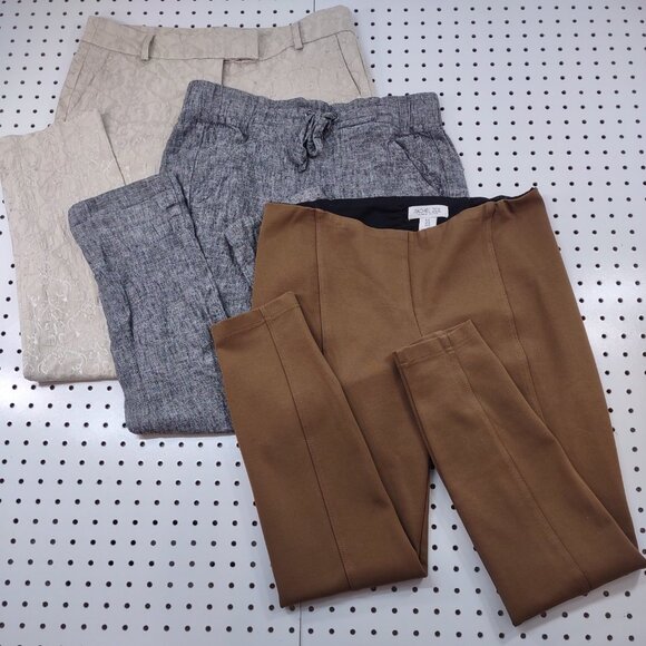Bundle of Pants, Size 6, Different Styles (Willi Smith, Van Heusen, Rachel Zoe) - Picture 1 of 11